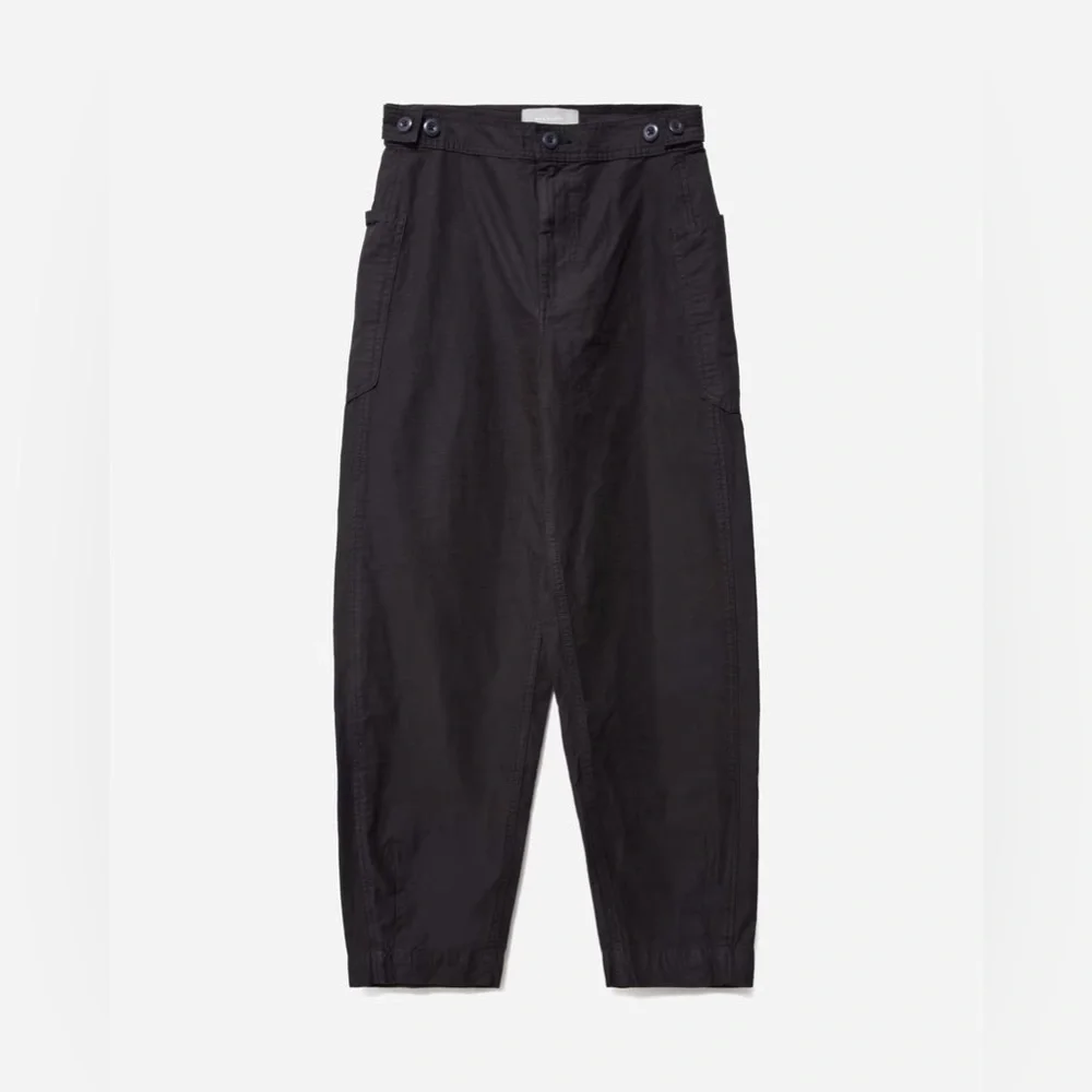 🖤EVERLANE THE FATIGUE BARREL PANTS IN BLACK 6